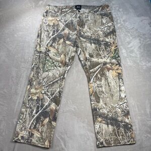 RealTree Camo Edge 5 Pocket Comfort Flex Hunting Sports Pants Men's Sz L